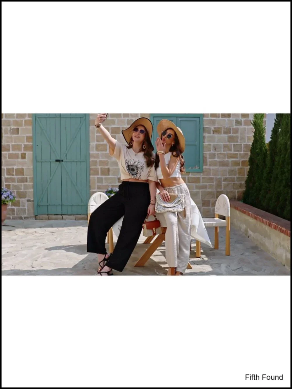 Flowy Wide Leg Pants with Pockets Palazzo Drawstring Elastic Waist Trousers
